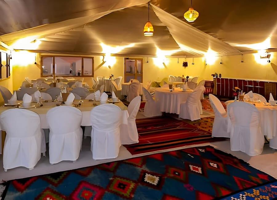 Camp Abdelmoula Tebaine (Sahara Desert) Tunisia (Dining Tent)