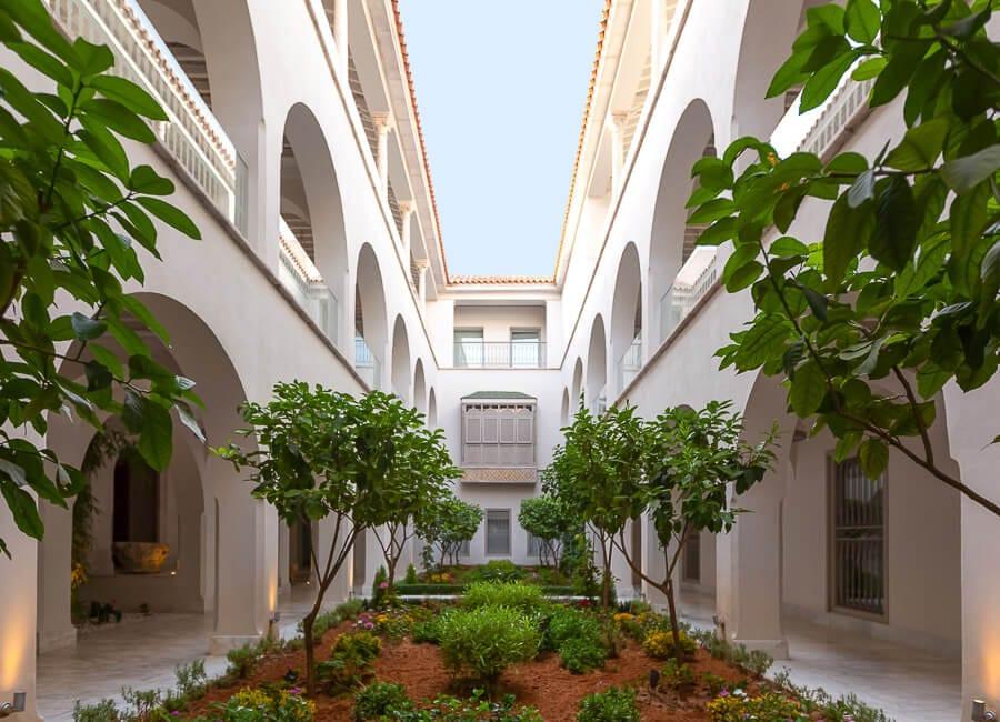 Dar El Jeld Hotel & Spa Tunis Tunisia (Courtyard Garden)