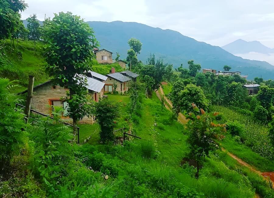 Gorkha Gaun Resort Nepal (cottages)