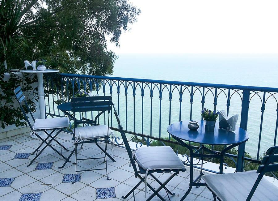 La Villa Bleue Sidi Bou Said Tunisia (Terrasse)