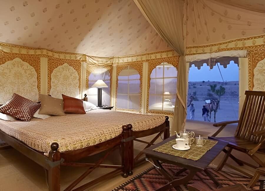 Manvar Desert Camp Thar Desert (tent interior)