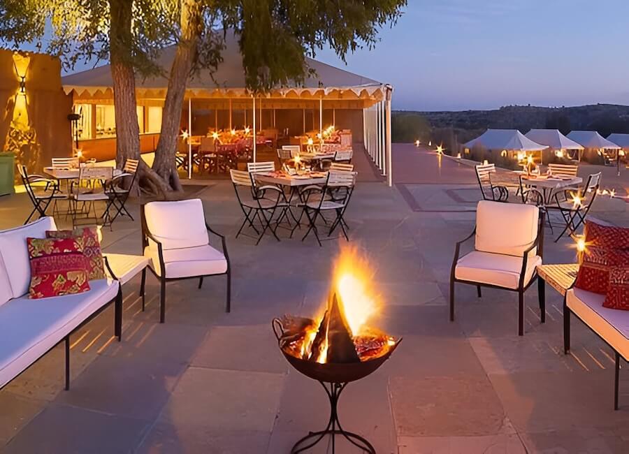 Manvar Desert Camp Thar Desert (terrace)