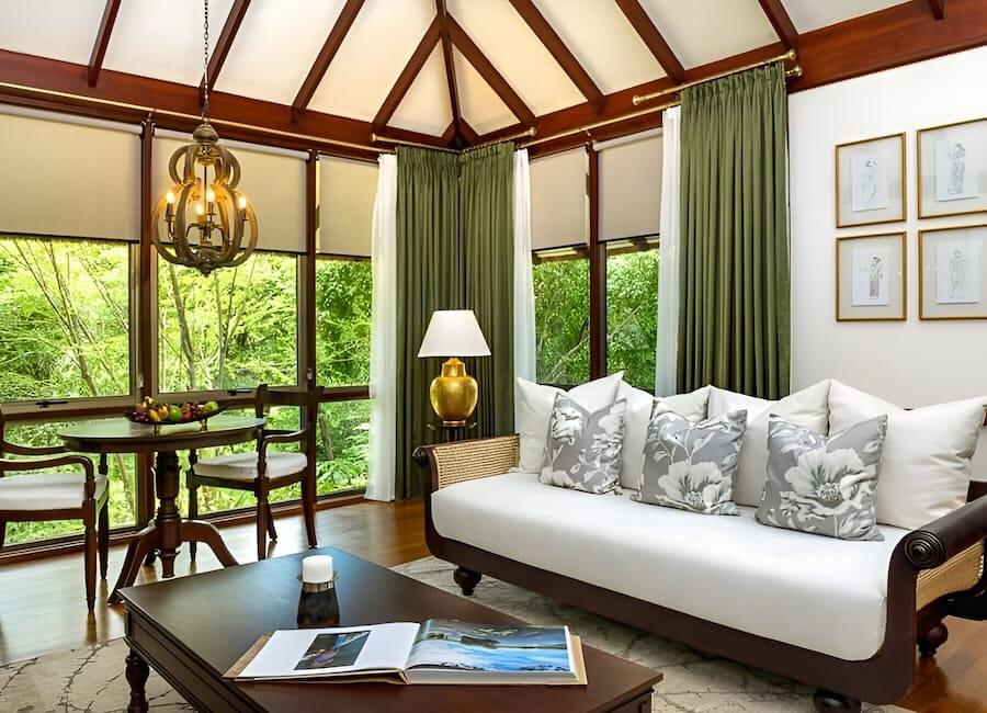 Ulagalla by Uga Hotel Anuradhapura Sri Lanka (Villa Living Room)