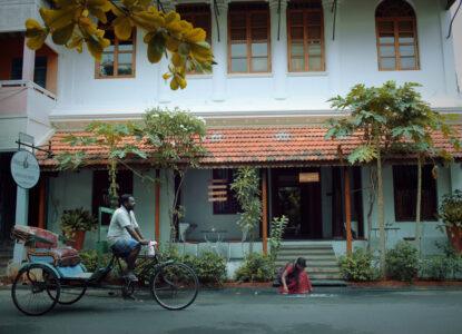 Maison Perumal Pondicherry India (Facade)