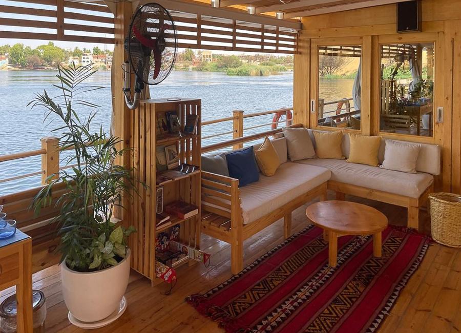 Safiya Dahabiya Nile Cruise Egypt (Deck and Lounge) 2