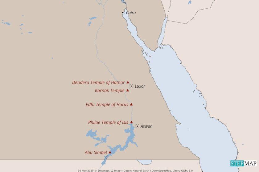 Must-see temples in Egypt