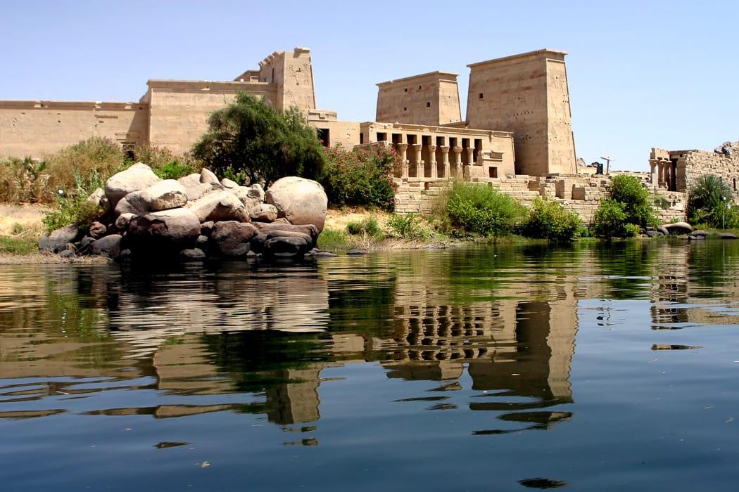 Explore Pharaonic monuments by the Nile in Egypt (Philae Temple) DT 732199