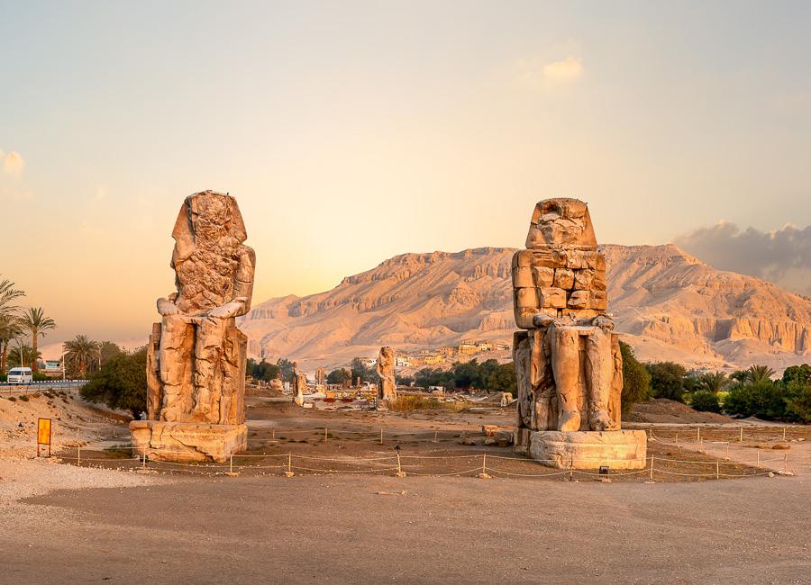 Luxor (Colossi of Memnon) Egypt DT 145416698