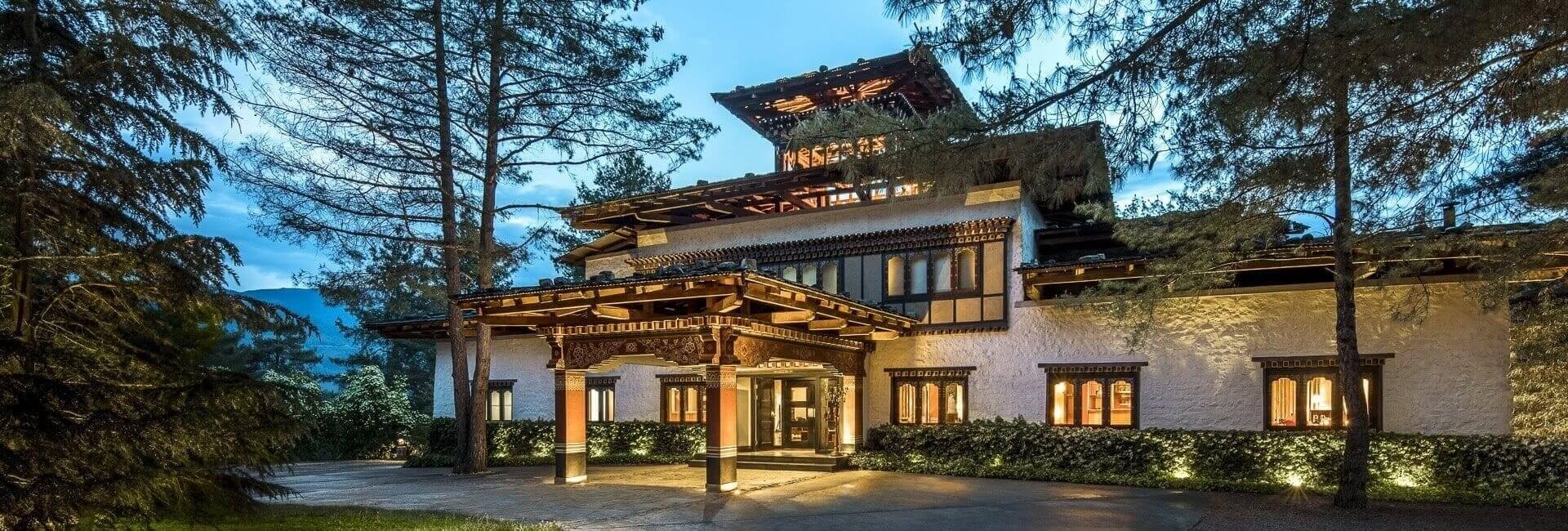 Where to Stay in Bhutan Hotels in Bhutan (COMO Uma Paro)