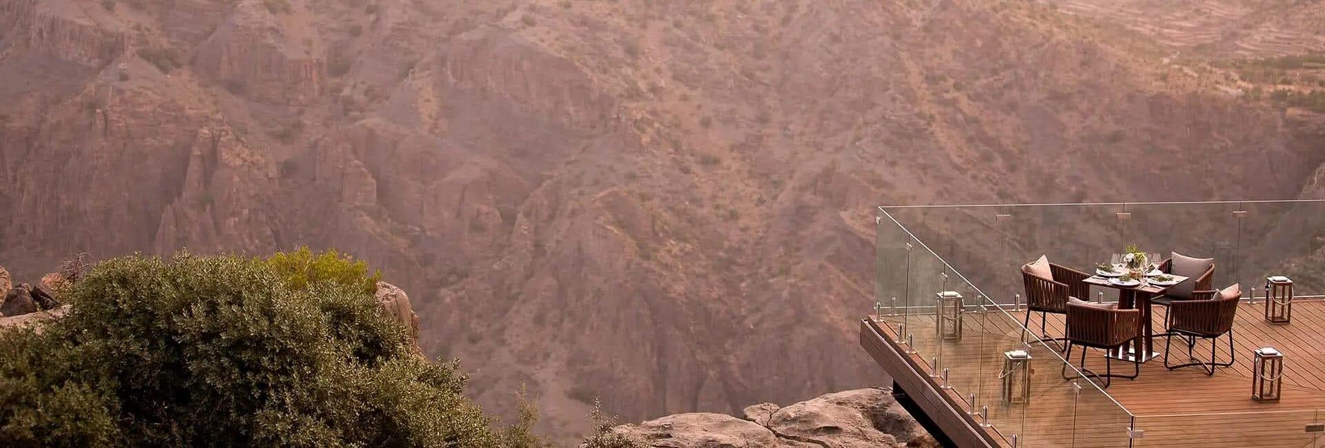 Where to Stay in Oman (Anantara Al Jabal Akhdar Resort)