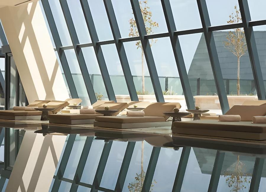 Fairmont Baku Flame Towers Baku Azerbaijan (Indoor pool)