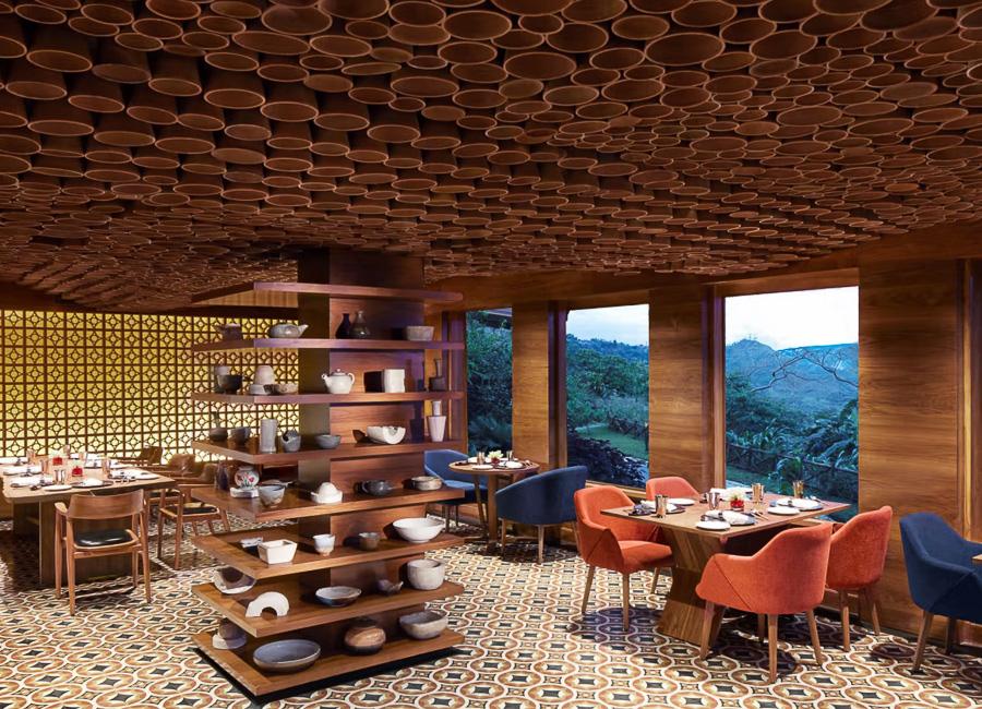 Taj Chia Kutir Resort & Spa, Darjeeling India (Sonargaon fine-dining restaurant)
