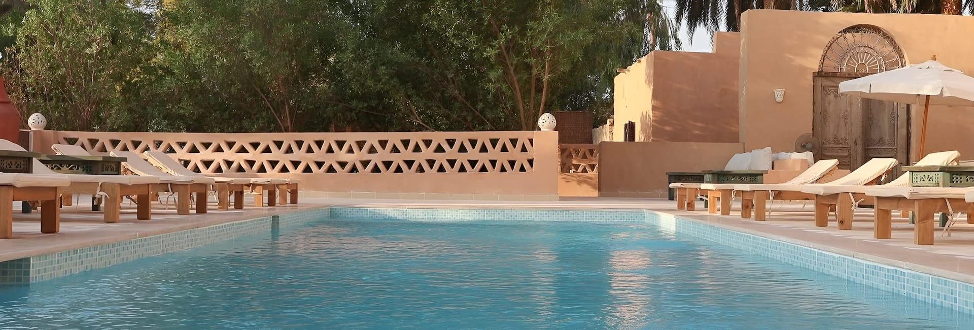 Habu Hotel Luxor Egypt (pool) 1