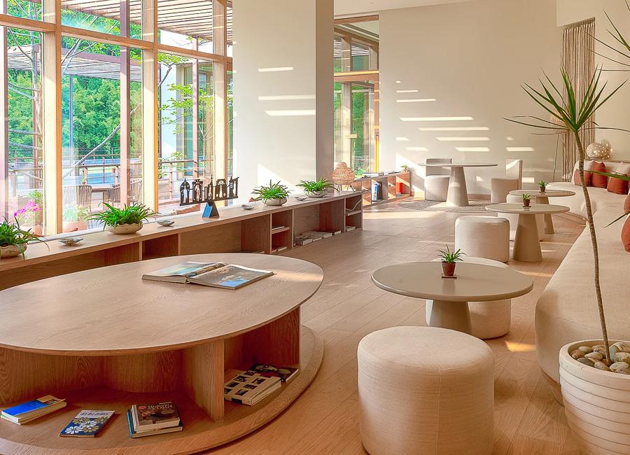 Six Senses Vana Dehradun India (Library seating area)