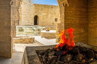 Baku (Ateshgah of Baku. Fire Temple of Baku) Azerbaijan DT 417415455