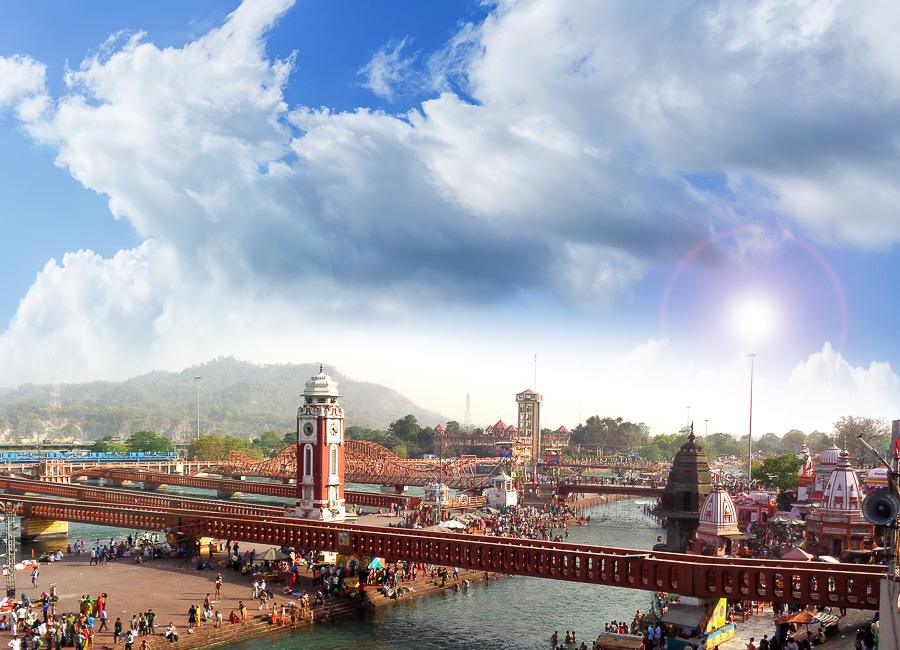 Haridwar (Har Ki Pauri ghat) India DT 181625345
